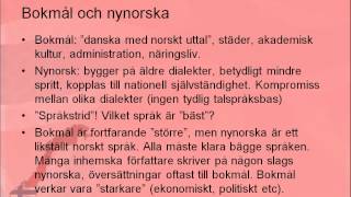 Bokmål och nynorsk abrupt slut [upl. by Loredo]