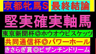 2024年 京都牝馬ステークス 予想【確実軸馬フェブラリーステークスダイヤモンドS京都牝馬S】 [upl. by Ainoek895]