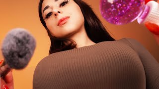 ASMR POV You’re Laying on my Lap 😌 Gentle Face Massage Face Brushing amp Personal Attention [upl. by Janene560]