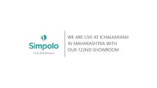 Simpolos 122nd Showroom Grand Launch in Ichalkaranji Maharashtra [upl. by Sirraf]