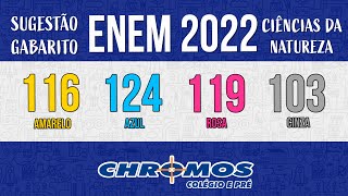 Gabarito ENEM 2022 CHROMOS  Prova Amarela Questão 116  Ciências da Natureza [upl. by Leiuqeze952]