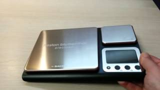 Unboxing Heston Blumenthal by Salter Dual Precision Digital Kitchen Scale [upl. by Eerolam804]