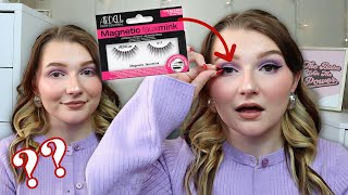 Ardell Magnetic Accents Lashes  Review amp Tutorial  How to apply accents [upl. by Ardnuhsed441]