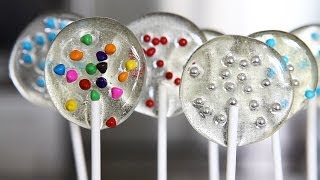 How to Make Homemade Lollipops  Cooking Tips amp Recipes [upl. by Zetnauq]