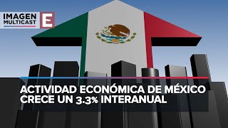 México registra un crecimiento económico del 1 en tercer trimestre de 2023 [upl. by Alimat]