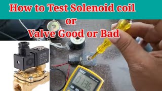 How to Test a 24V DC Solenoid Valve Good or Bad [upl. by Olbap]