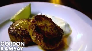 Lamb Shami Kebab  Gordon Ramsay [upl. by Notsek]