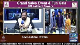 Arif Shaikhani Exclusive Reviews At Grand Sales Event amp Fun Gala Of GM Lakhani Towers [upl. by Shu]