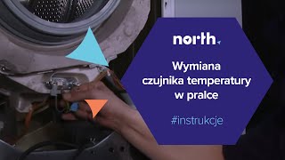 Czujnik temperatury w pralce  wymiana naprawa Części zamienne do AGD i RTV  Northpl [upl. by Esinej442]