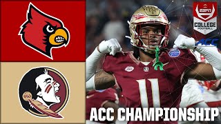 ACC Championship Louisville Cardinals vs Florida State Seminoles  Full Game Highlights [upl. by Llertal943]