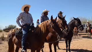 Cabalgata a Quitovac Sonora tohono oodham [upl. by Fisken]