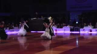 Evaldas Sodeika  Ieva Zukauskaite  Waltz  Polish Cup 2013 [upl. by Nillor]