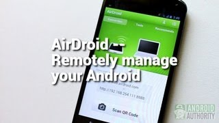 AirDroid Remotely manage your Android from a Web browser [upl. by Walli]