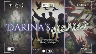 our history of magic group project DARINAS DIARIES 1 ➽ Hogwarts Legacy Students AI Audio [upl. by Atteiram526]