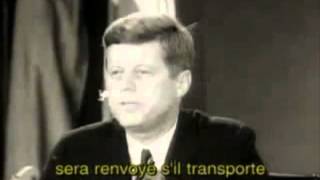 3°  Discours de Kennedy sur Cuba  22 octobre 1962 [upl. by Cutcheon]