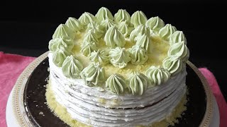 Yummy pistachio cake 😋🎂 pistachiocake shorts [upl. by Assir]