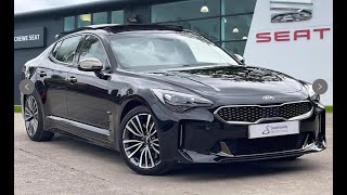 Used Kia Stinger 20 TGDi GTLine S Gran Turismo Auto Euro 6 ss 5dr  Crewe SEAT amp CUPRA [upl. by Sefton]