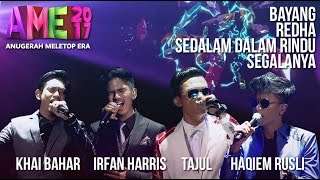 Anugerah MeleTOP ERA 2017 Khai Bahar Irfan Haris Tajul amp Haqiem Rusli AME2017 [upl. by Rramel]