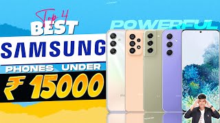 Top 4 Best Samsung Smartphone Under 15000 in 2024  Best Samsung Phone Under 15000 in INDIA 2024 [upl. by Samaj]