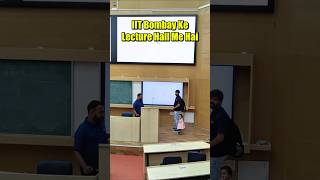 IIT Bombay Lecture Hall 🗿🔥 ft Prateek Sir  IIT Motivation shorts esaral iit jee viral [upl. by Anirtac310]