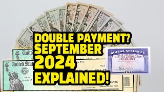 📅 Next September 2024 Social Security Double Payment Schedule 💰Extra Money Exact Payment Dates [upl. by Daffie]