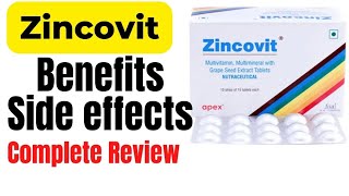 Zincovit tablet ke fayde in hindi  Zincovit tablet uses side effects [upl. by Licna]