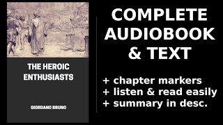 The Heroic Enthusiasts 📚 By Giordano Bruno FULL Audiobook [upl. by Akerdal]