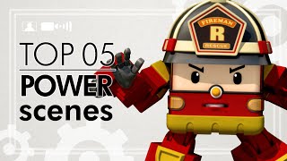 Robocar Poli Top 05 Roy Power Scenes  Robocar Poli Special [upl. by Jo Ann]