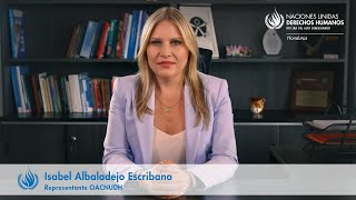 Intervención de la Representante de OACNUDH Isabel Albaladejo en audiencia pública de la CIDH [upl. by Frances]