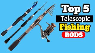 5 Best Telescopic Fishing Rods in 2022 🎣 [upl. by Nyltyak161]