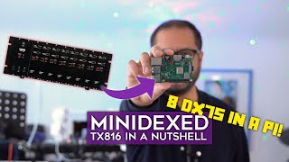 MINIDEXED  honey I shrunk my DX7 collection [upl. by Neenaj]