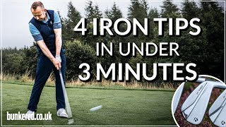 4 IRON TIPS IN UNDER 3 MINUTES [upl. by Inna815]