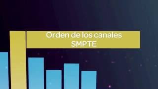 Orden de los canales SMPTE [upl. by Shurlock]