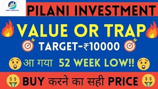 Pilani investment share latest news  Pilani investment share bonus  Pilani investment stock result [upl. by Portie437]