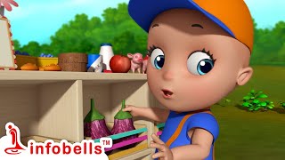 To Market To Market Song  Nursery Rhymes for Kids amp Babies  Infobells [upl. by Beaudoin]