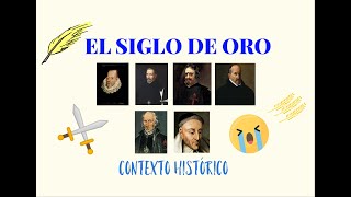 El Siglo de Oro español contexto histórico [upl. by Lamphere]