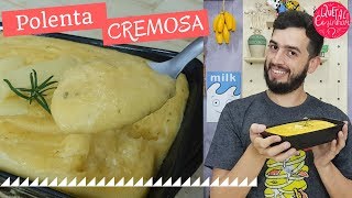 POLENTA CREMOSA NA PANELA DE PRESSÃO ELÉTRICA [upl. by Sonafets]