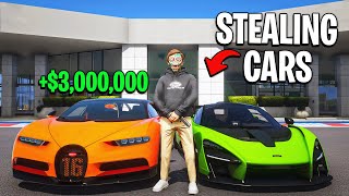 I Robbed 50 Luxury Dealerships in GTA 5 RP [upl. by Stoeber]