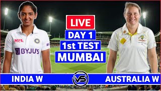 India W vs Australia W Only Test Live Scores  IND W vs AUS W Only Test Live Scores amp Commentary [upl. by Wolfort]