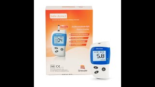 How to use Safe accu2 Blood Glucose Monitor [upl. by Amadus564]