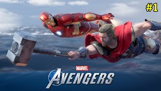 Avengers Assemble  Marvels Avengers Gameplay 1 [upl. by Parsifal]