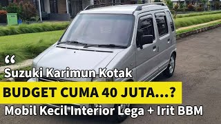 Mobil Suzuki Karimun Kotak 40 Jutaan  Mobil Kecil amp Irit BBM Dengan Interior Lega [upl. by Onaicul]