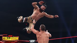 Andrade El Idolo makes his Continental Classic debut against Daniel Garcia  12223 AEW Collision [upl. by Adnema305]