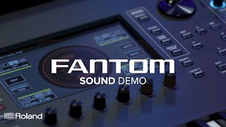 Roland FANTOM Synthesizer Sound [upl. by Aramahs580]