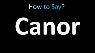 How to Pronounce Canor Deepwoken [upl. by Yelnoc40]