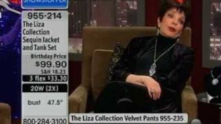 Liza Minnelli on HSN [upl. by Olihs]