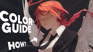 HOW I COLOR MY DRAWINGS  DIGITAL ART HACKS [upl. by Alleris]