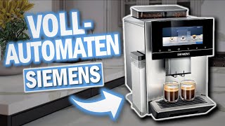 Top 3 SIEMENS KAFFEEVOLLAUTOMATEN 2024 Vergleich  Top 3 Kaffeevollautomaten Siemens [upl. by Ellerol]