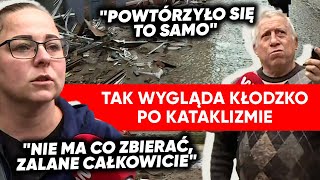 Mieszkańcy zdruzgotani Tak wygląda Kłodzko po kataklizmie quotWszystko jest zniszczonequot [upl. by Grace]