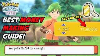 Pokemon Brilliant Diamond and Shining Pearl EASY Money Making Guide [upl. by Attenauq]